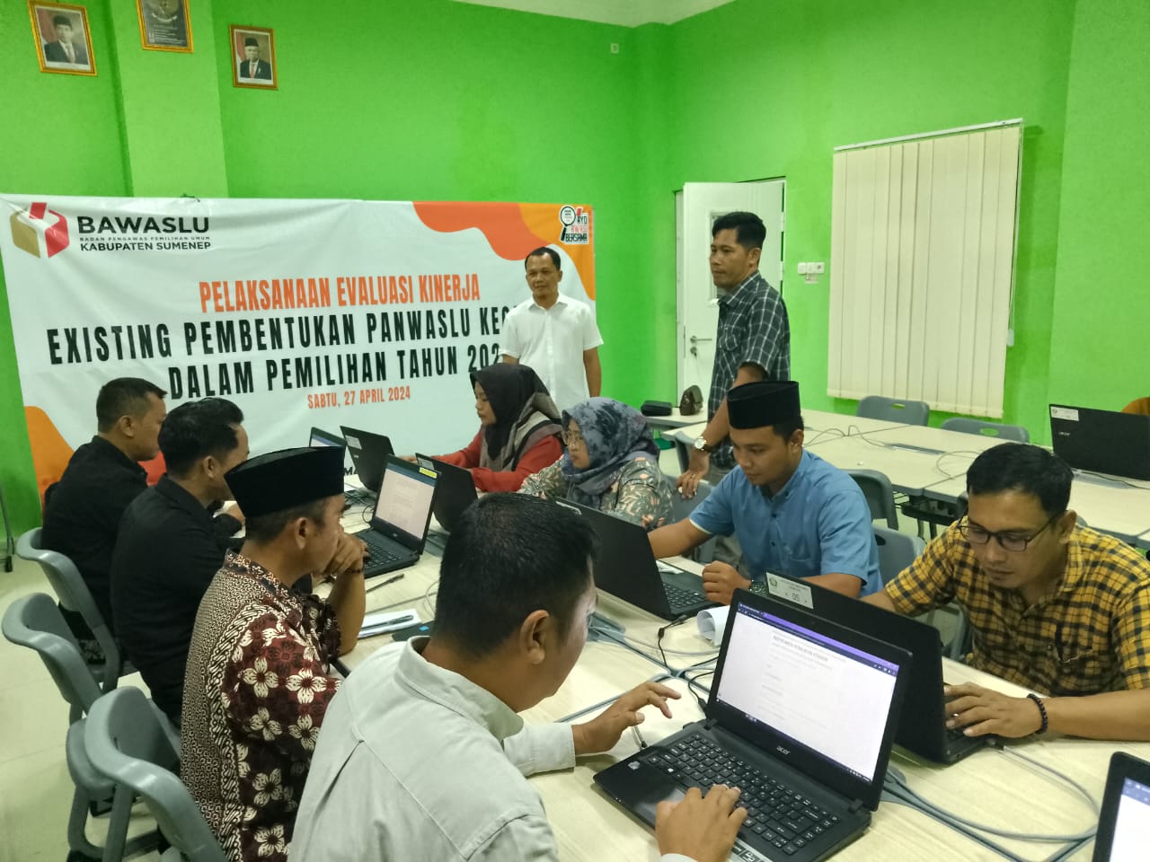 ujian evaluasi existing panwaslu kecamatan 2024