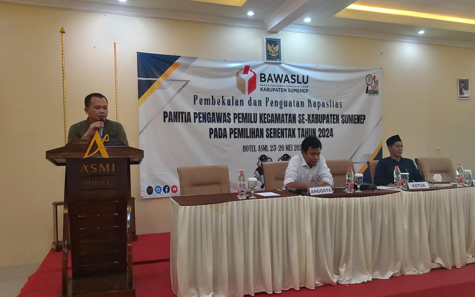 pembekalan panwaslu kecamatan 2024