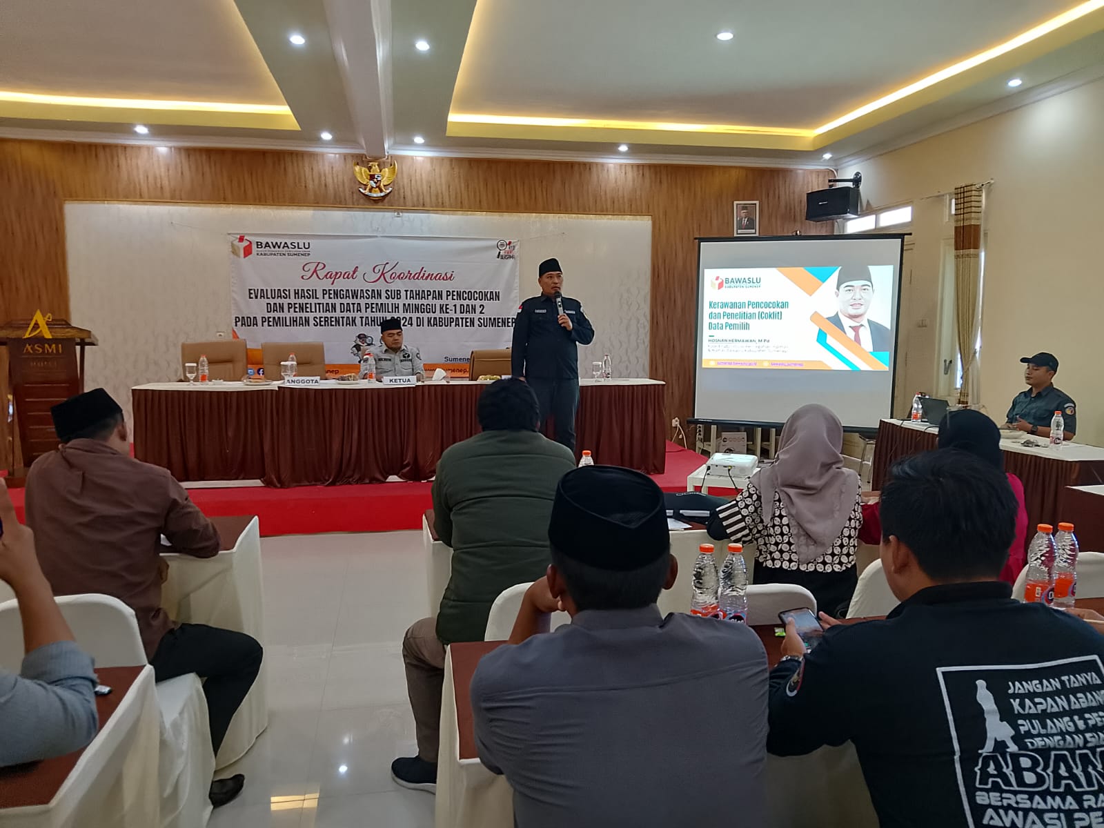 evaluasi hasil pengawasan coklit 