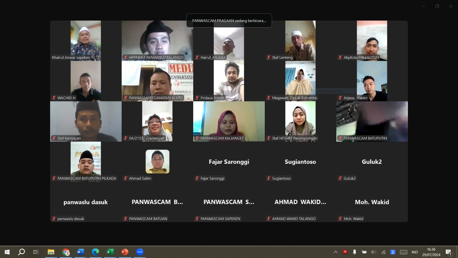 rapat persiapan DPHP