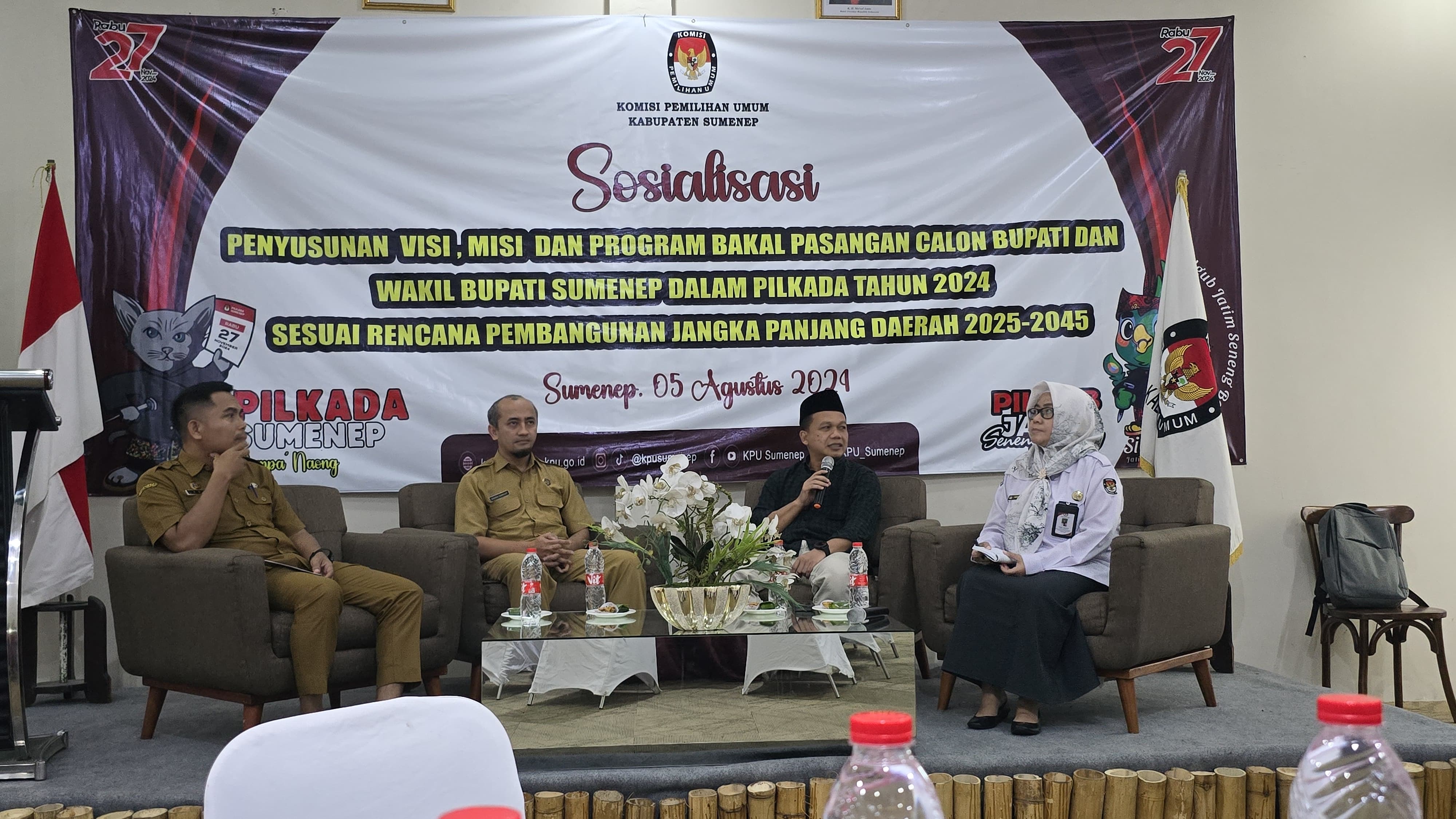 sosialisasi pencalonan pilkada 2024
