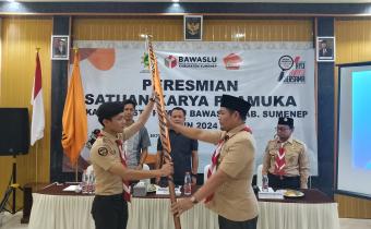 Pembentukan Saka Adhyasta Pemilu Kabupaten Sumenep