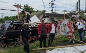 penertiban APK masa tenang Pemilu 2024