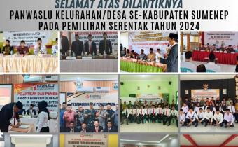 panwaslu kelurahan desa sumenep 2024