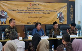 persiapan pengawasan pemuktahiran daftar pemilih pilkada 2024