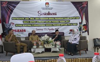 sosialisasi pencalonan pilkada 2024